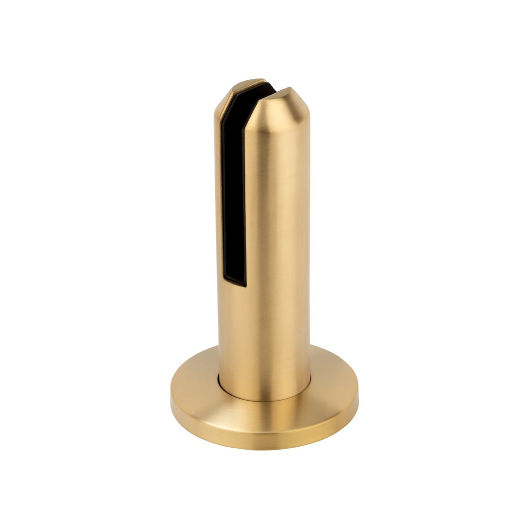 Golden spigot for glass pool fencing, corrosion resistant for long-term use